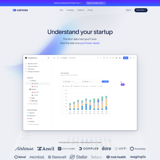 Canvas  Landing Page Design