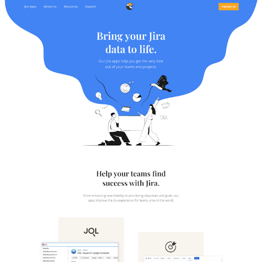 Digitaltoucan  Landing Page Design