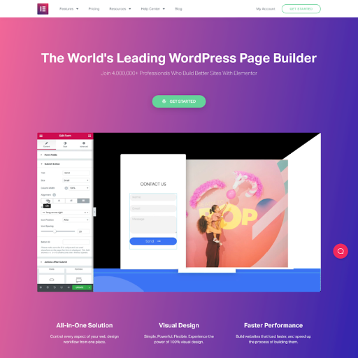 Elementor  Landing Page Design