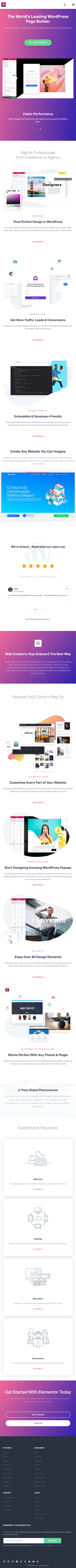 Elementor  Landing Page Design