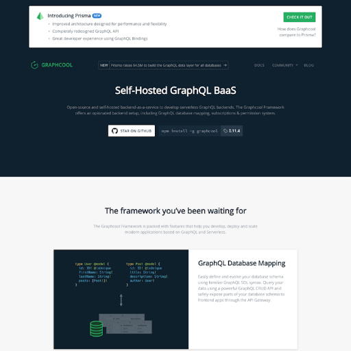 Graph  Landing Page Design