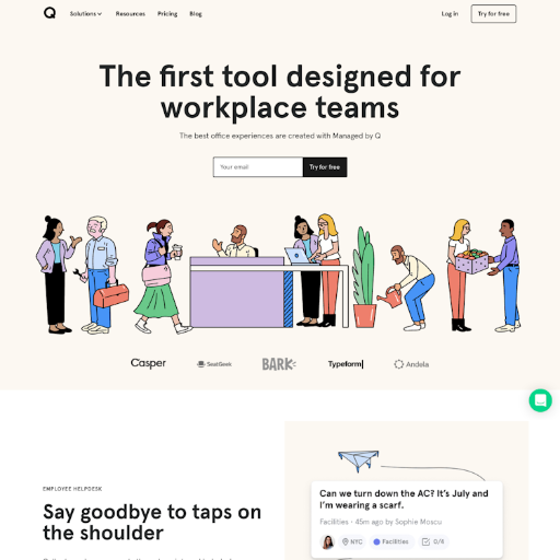 Hivy  Landing Page Design