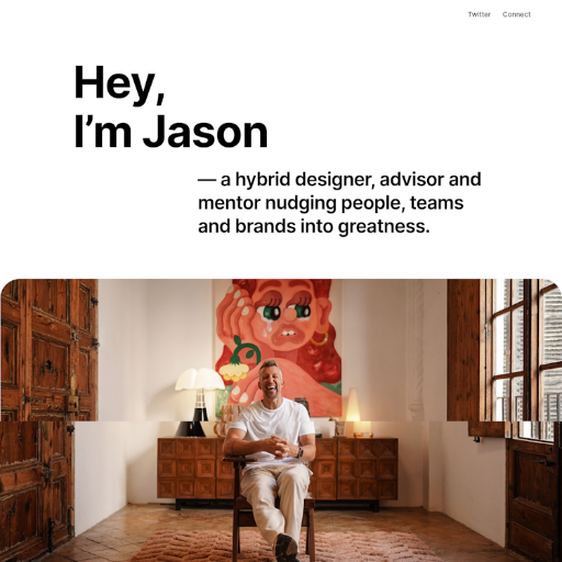 Jason Briscoe  Landing Page Design