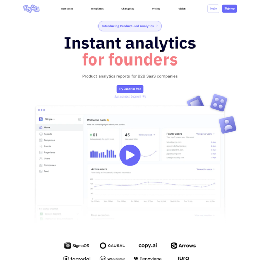 June  Landing Page Design