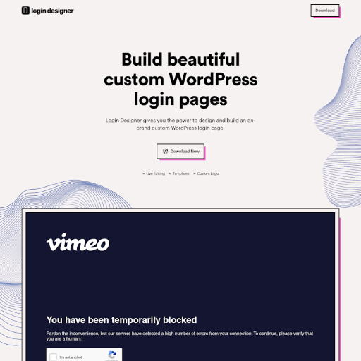 Logindesigner  Landing Page Design