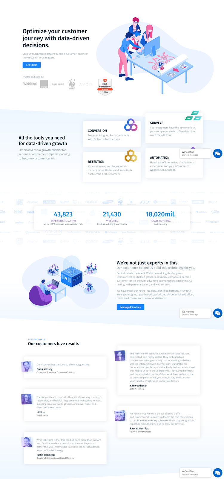 Marketizator  Landing Page Design