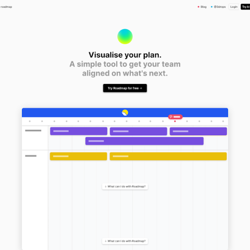 Onroadmap  Landing Page Design