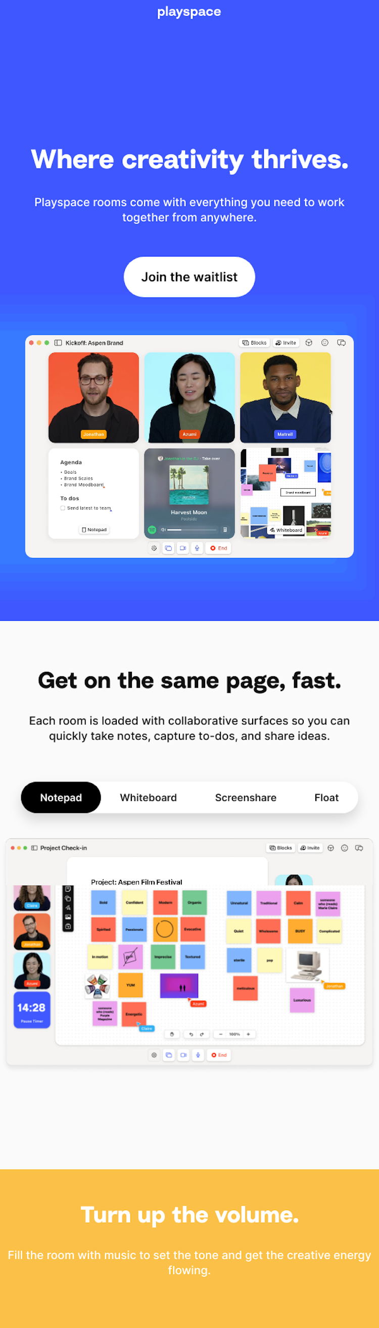 Play  Landing Page Design