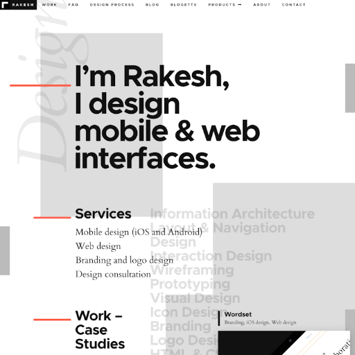 Radesign  Landing Page Design