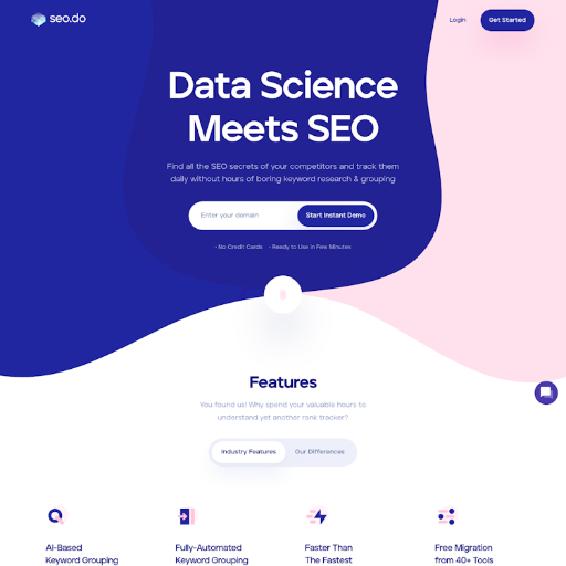 Seo  Landing Page Design