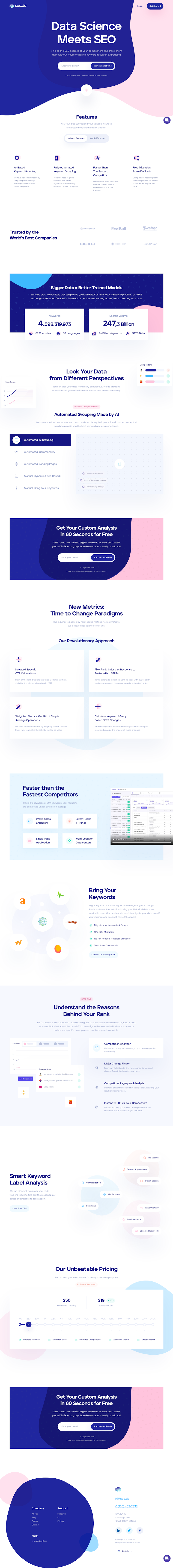 Seo  Landing Page Design