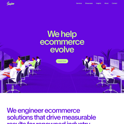 Staylime  Landing Page Design