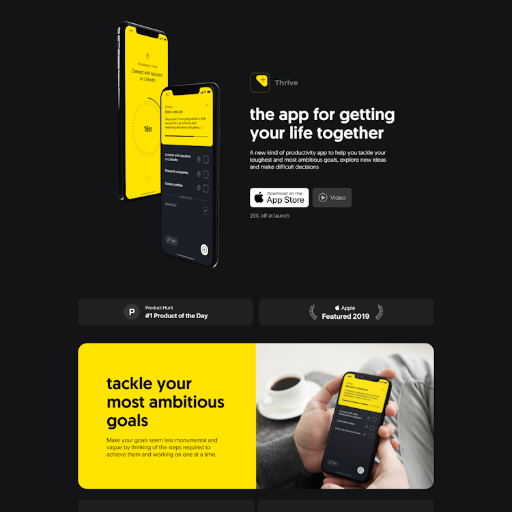 Thrive  Landing Page Design