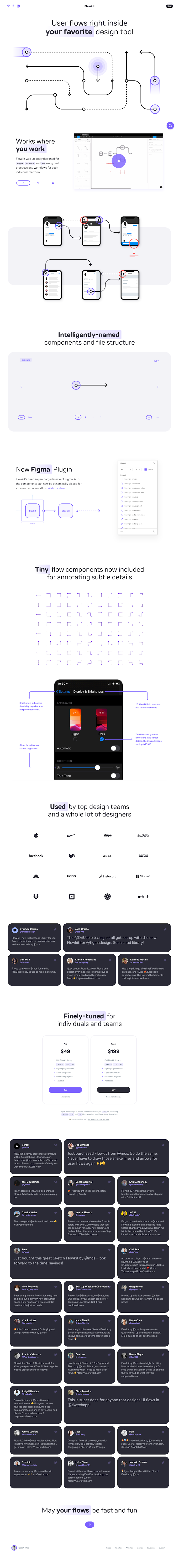 Useflowkit  Landing Page Design