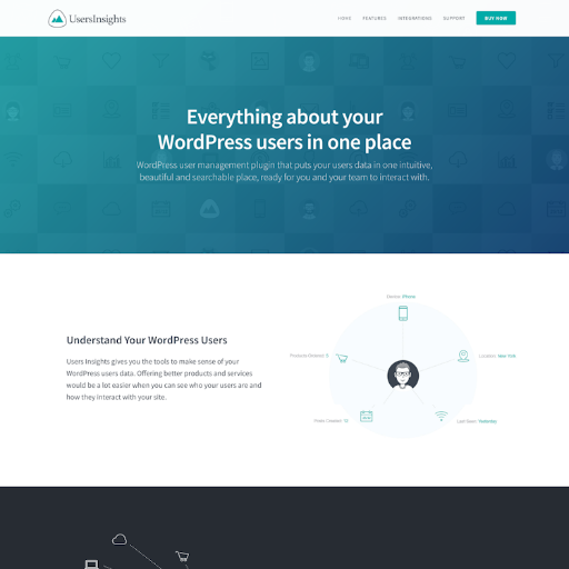 Usersinsights  Landing Page Design