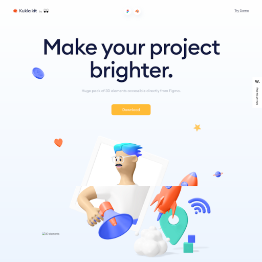 Wannathis  Landing Page Design