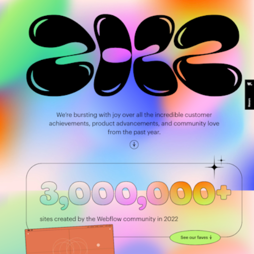 Webflow in 2022  Landing Page Design