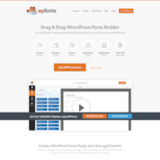 Wpforms  Landing Page Design