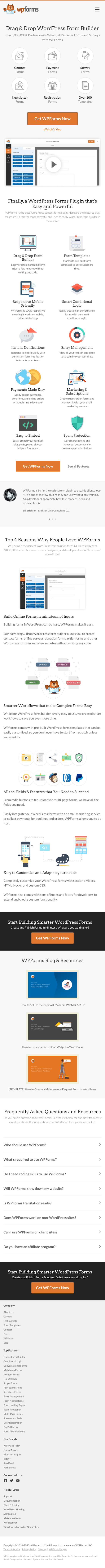 Wpforms  Landing Page Design